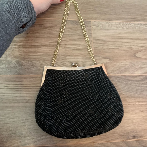 Vintage 50s Beaded Handbag - Picture 9 of 12